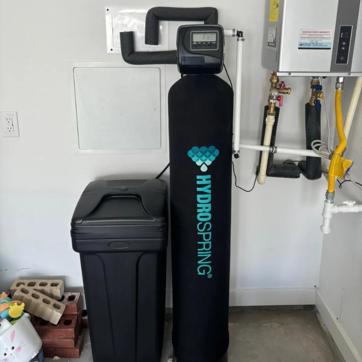 Professional whole-home water treatment system installation