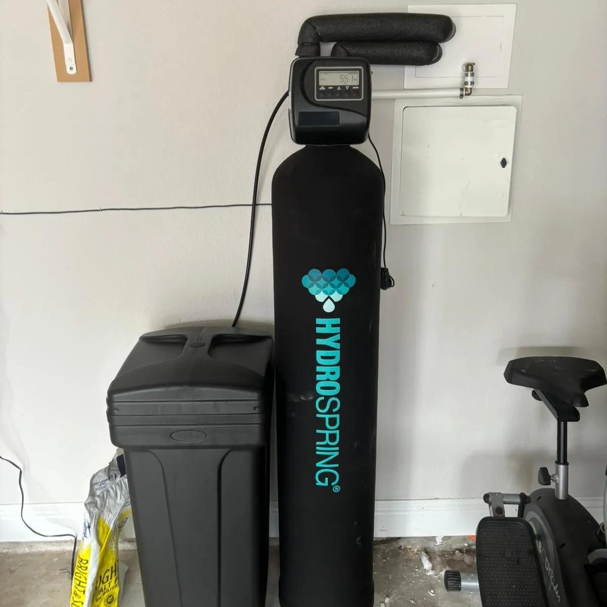 Water softener installation in Katy