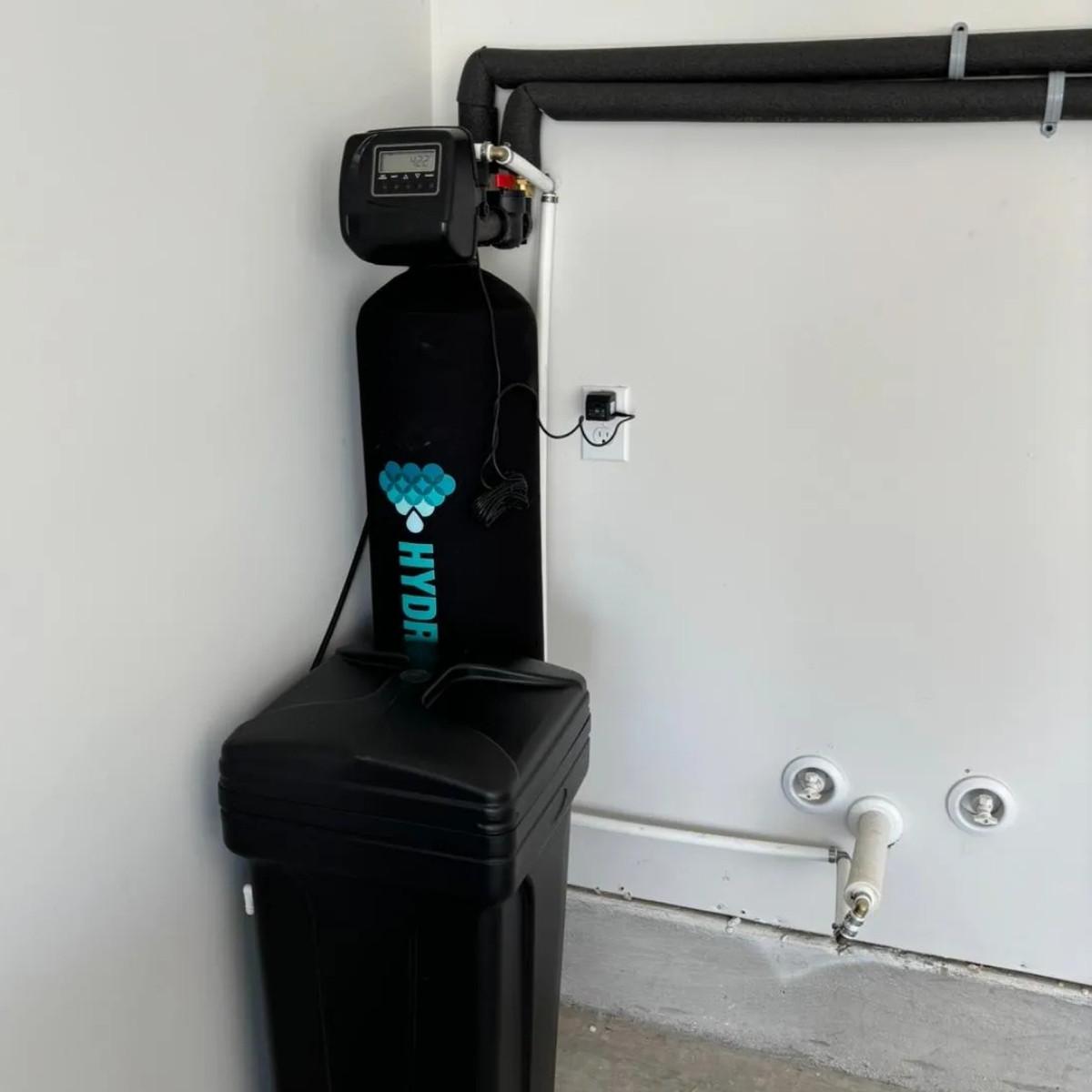 Water softener installation in Tomball