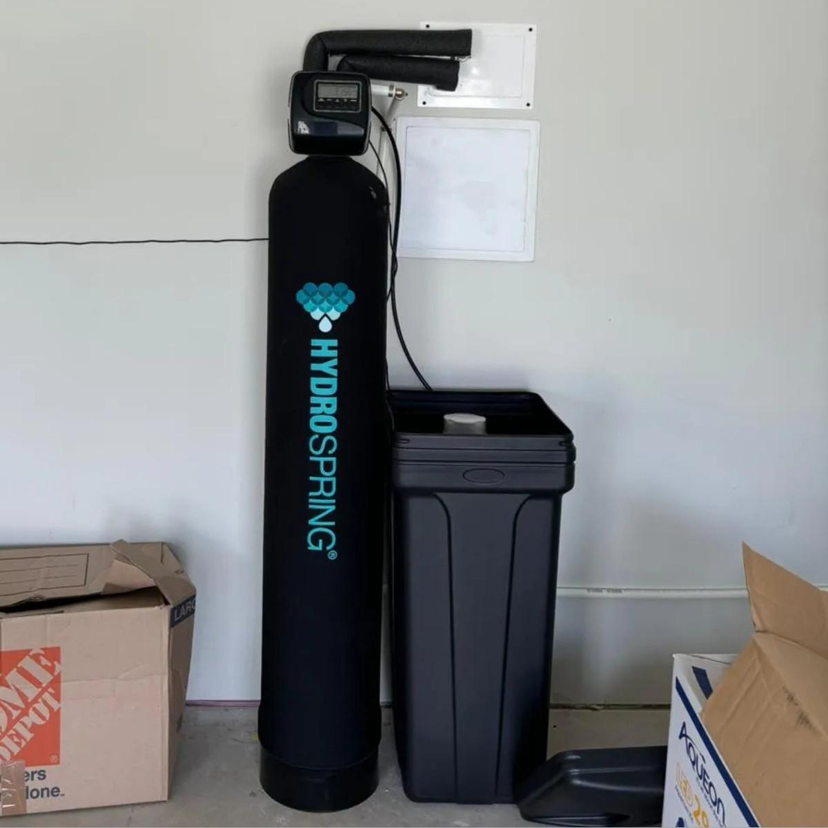 Water softener installation in Missouri City