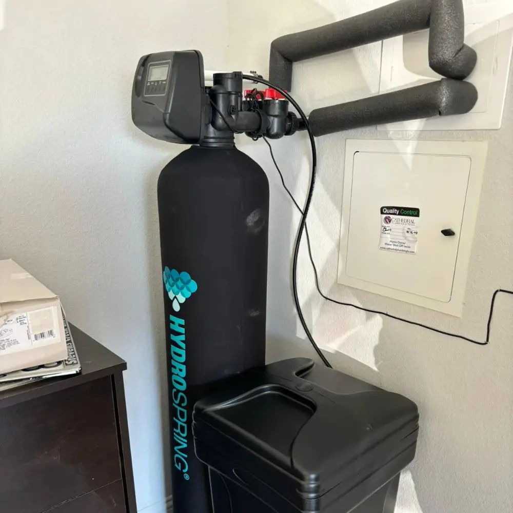 Water filtration system installation by Filtration Brothers