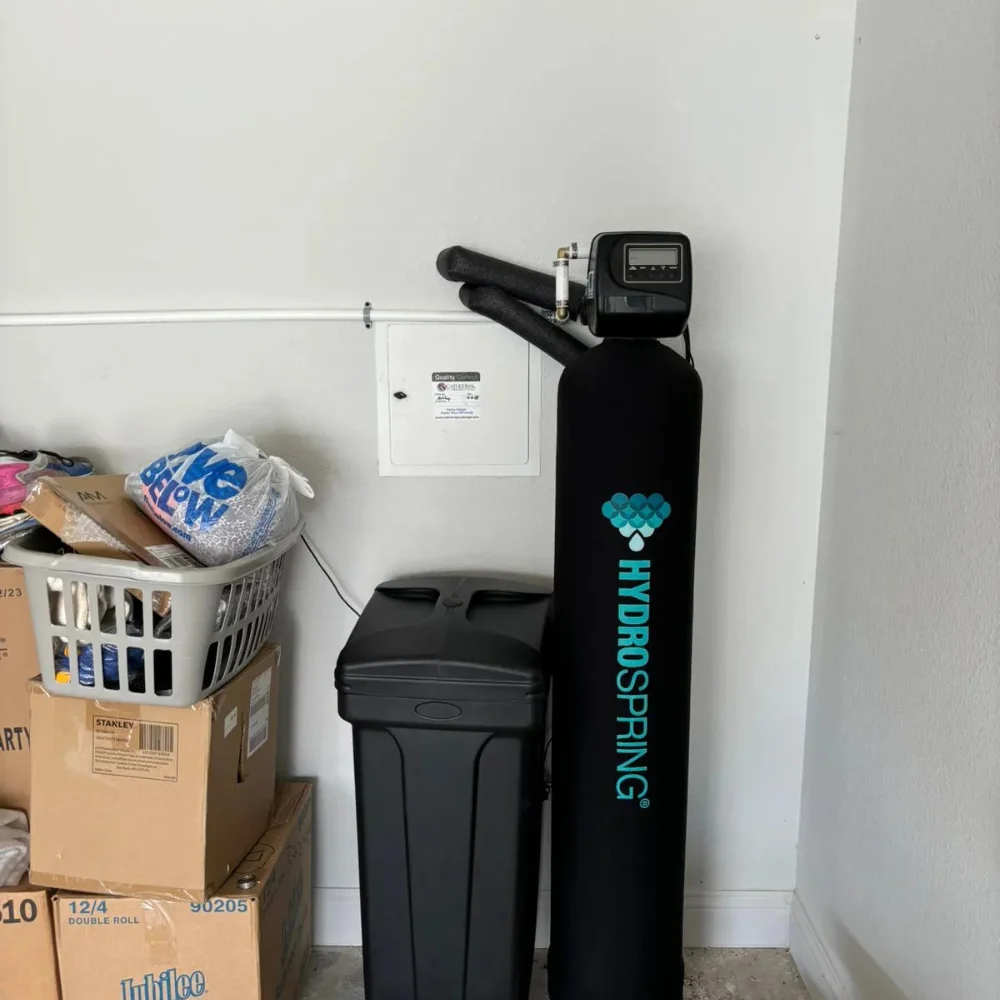 Water filtration system installation by Filtration Brothers