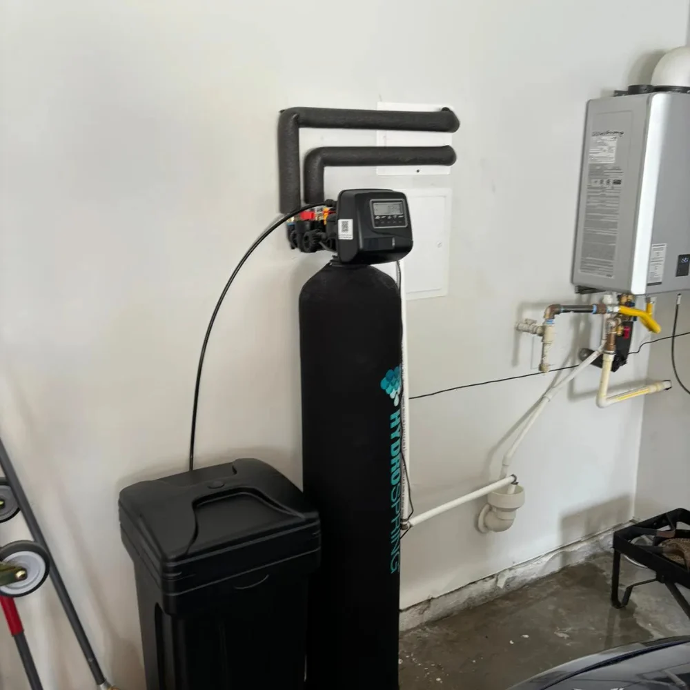 Water filtration system installation by Filtration Brothers